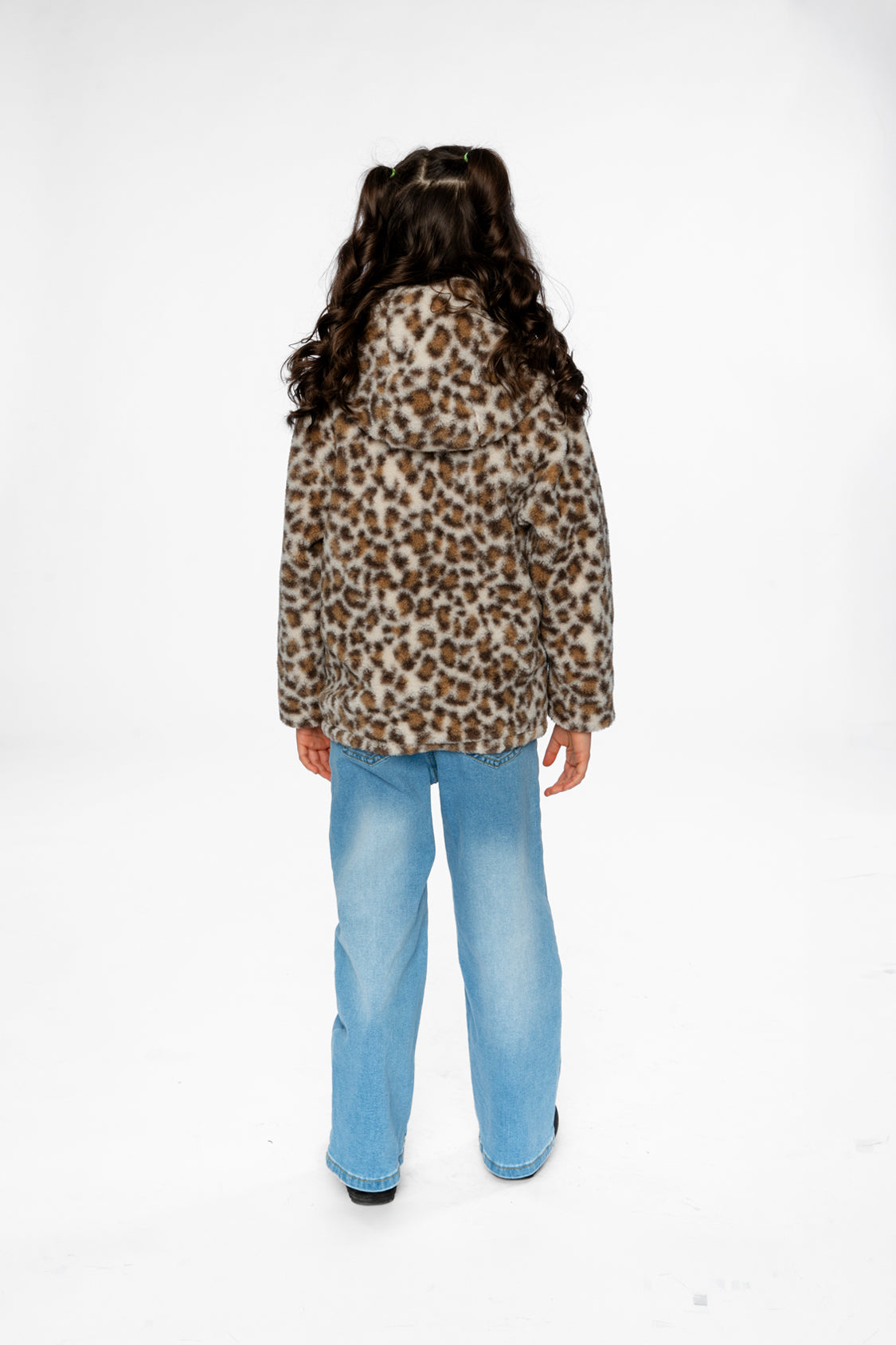 Reversible Mid-Season Jacket Pink And Leopard - Image 4