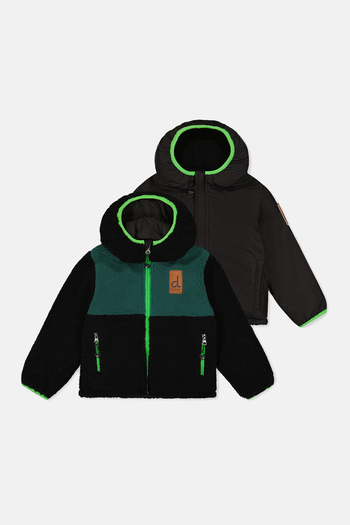 Reversible Mid-Season Jacket Black - Image 9