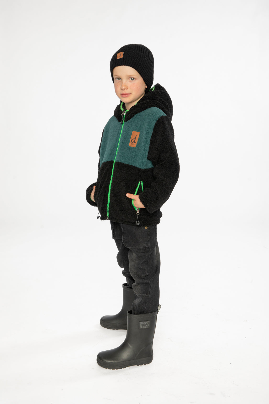 Reversible Mid-Season Jacket Black - Image 3