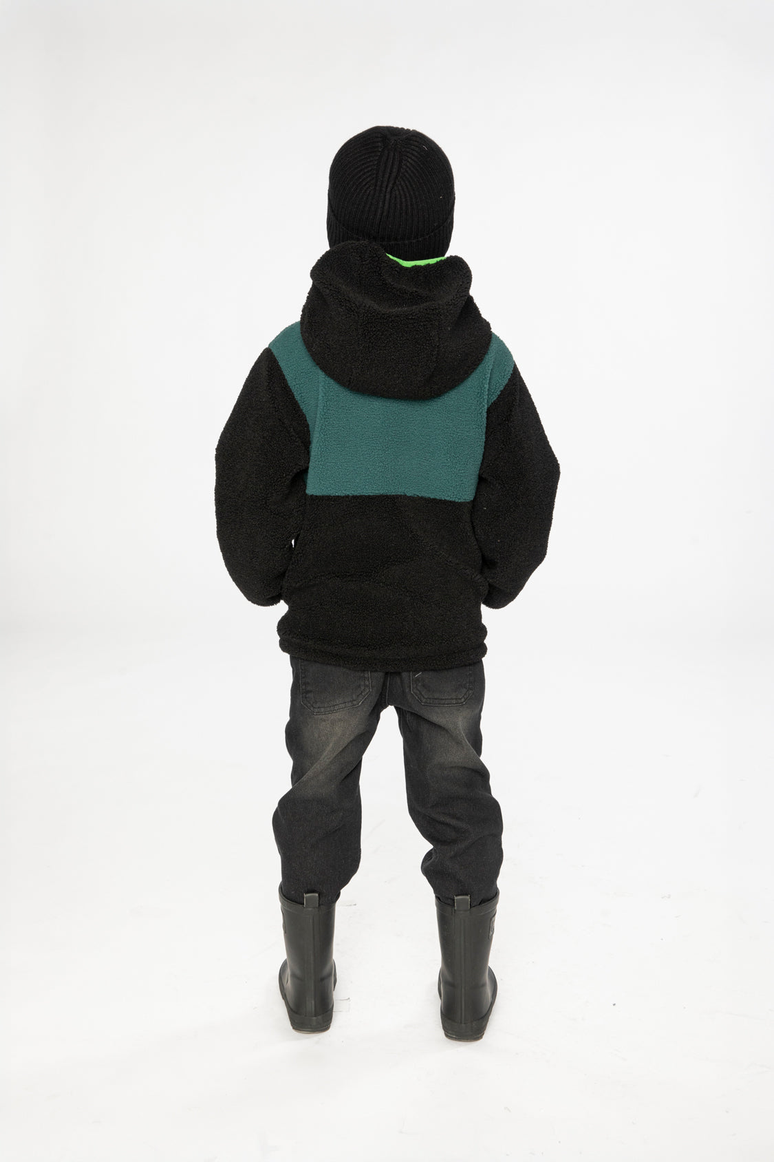 Reversible Mid-Season Jacket Black - Image 4