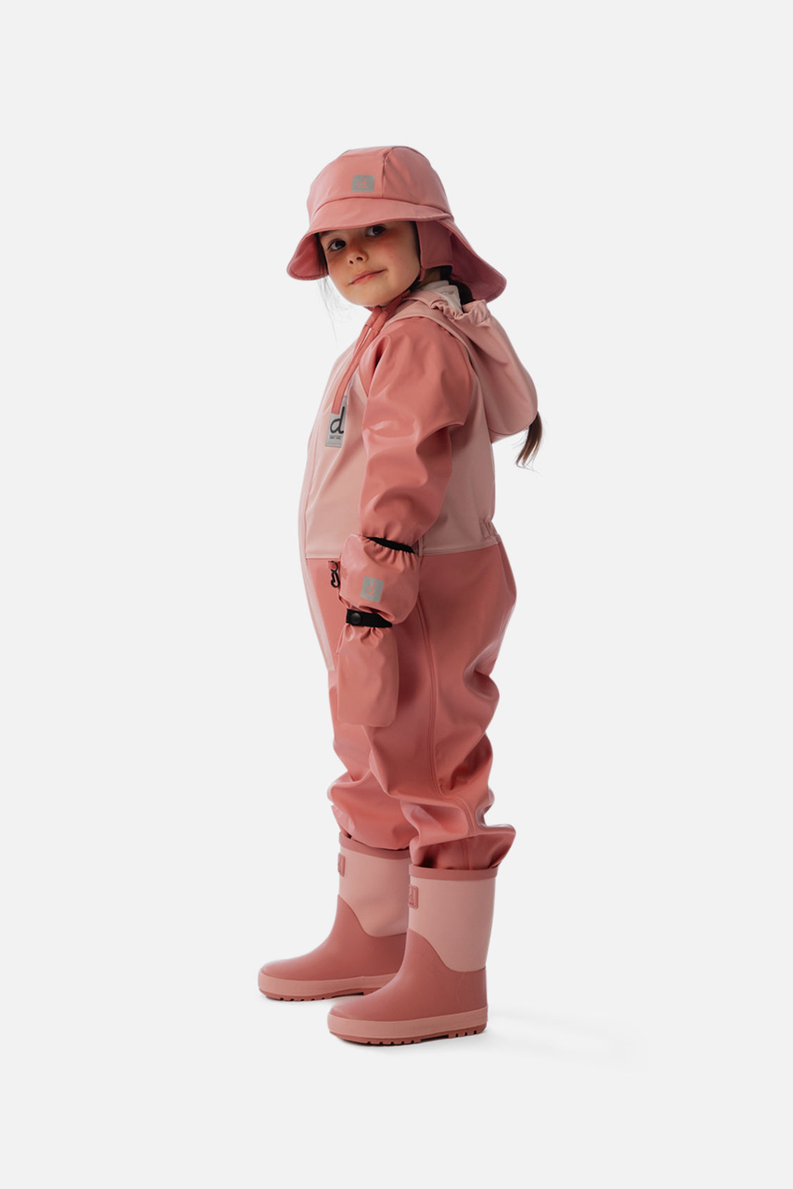 Rain One Piece Pink - Image 2