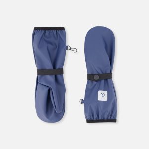 Rain Mittens Dark Blue