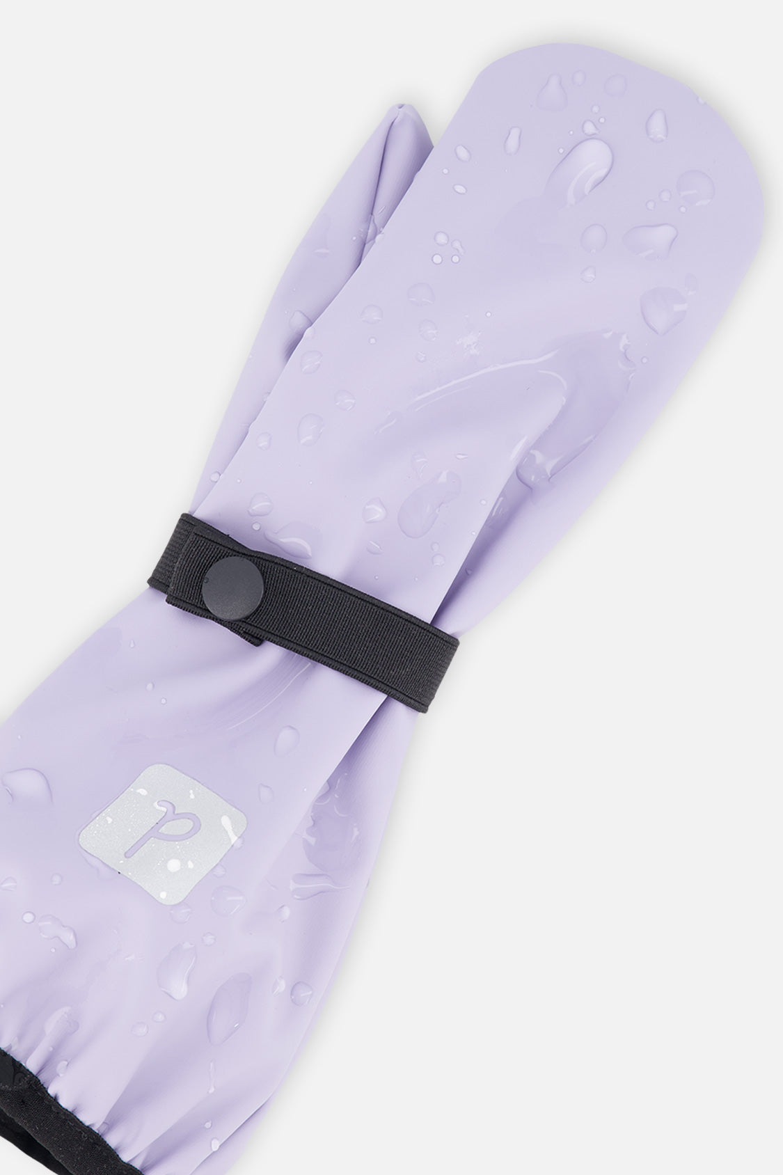 Baby Rain Mittens Mauve - Image 3