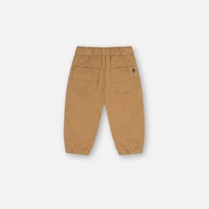 Alternative view of Baby Stretch Canvas Jogger Pants Beige