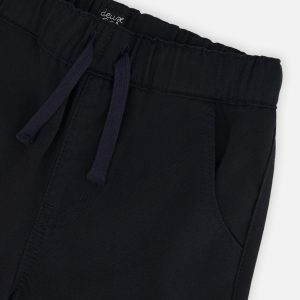 Baby Twill Pants With Cargo Pockets Dark Blue - Image 3