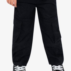 Alternative view of Twill Pants With Cargo Pockets Dark Blue