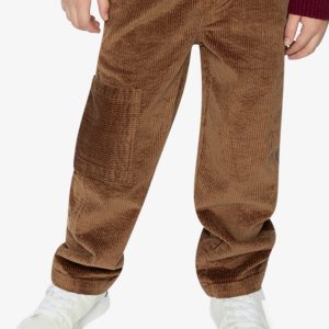Alternative view of Stretch Corduroy Pants With Cargo Pocket Brown Sugar