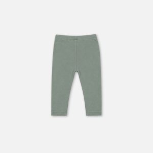 Alternative view of Baby Rib Leggings Green Printed Green