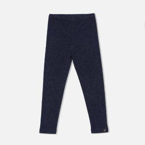 Rib Leggings Dark Blue