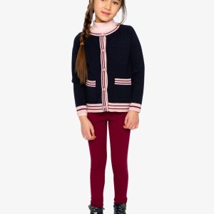 Rib Leggings Reddish-Brown - Image 5