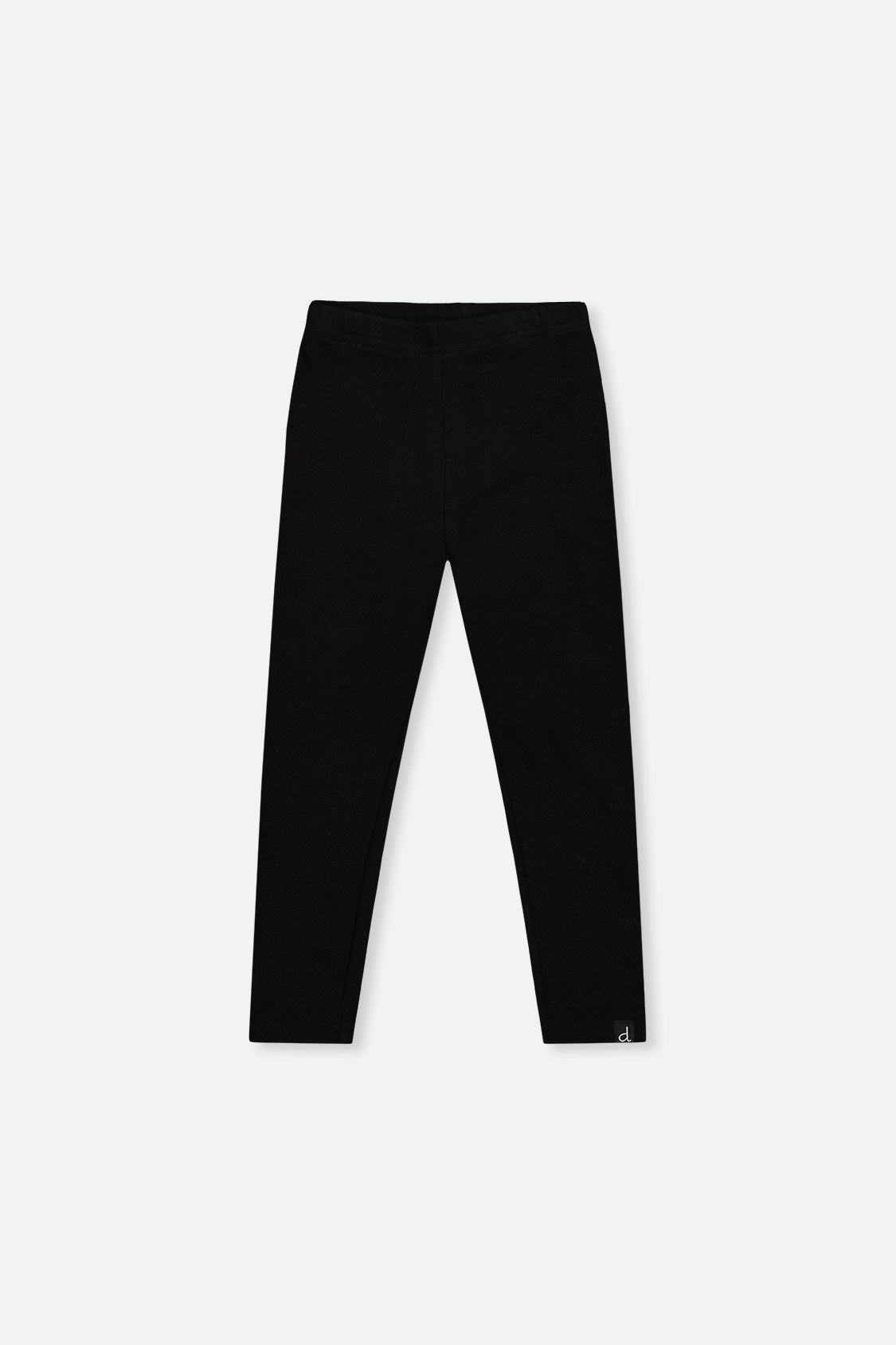 Rib Leggings Black - Image 12