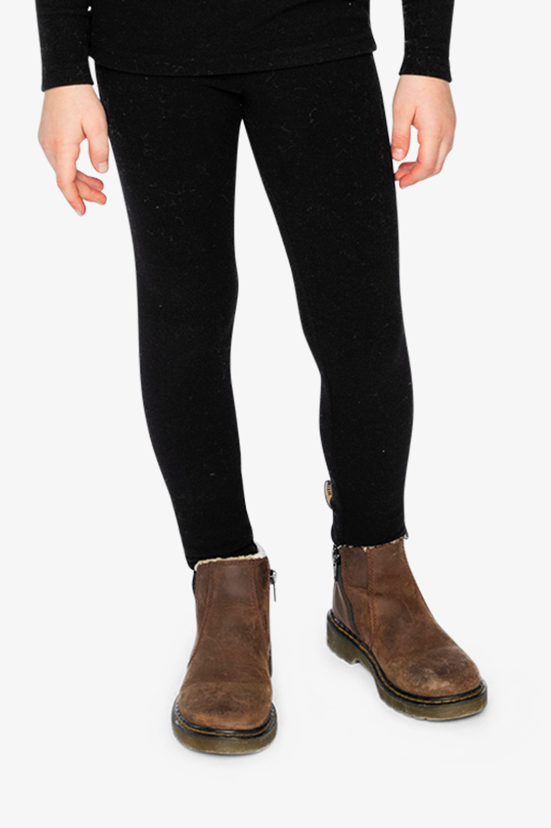 Rib Leggings Black - Image 2