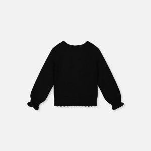 Alternative view of Baby Knit Cardigan Black