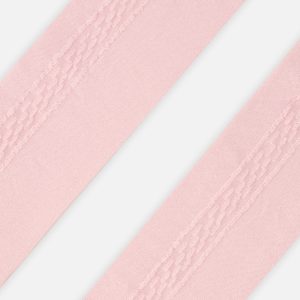 Baby Knit Textured Tights Dusty Pink - Image 3