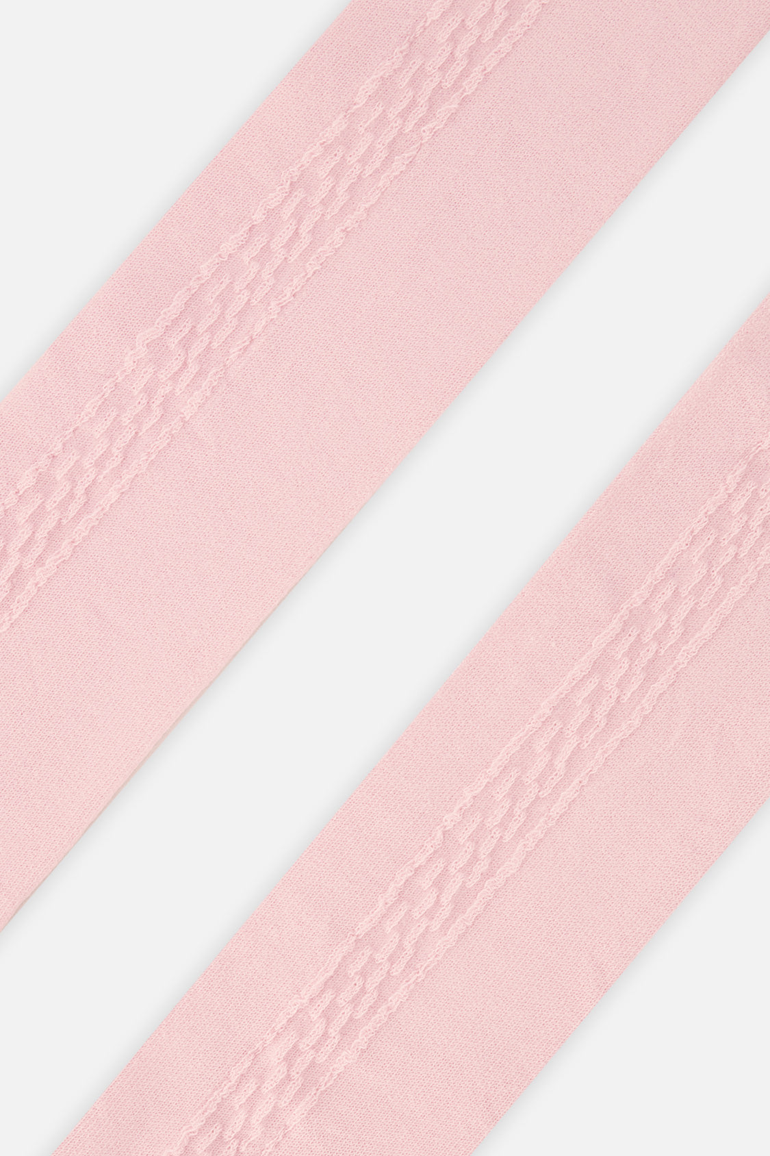 Baby Knit Textured Tights Dusty Pink - Image 3