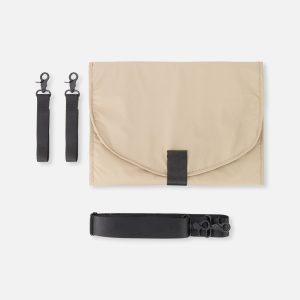 Diaper Bag Taupe With Changing Mat - Image 4
