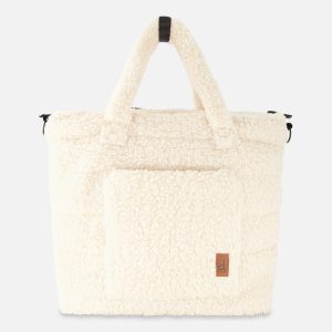 Diaper Bag Off-White With Changing Mat - Image 6