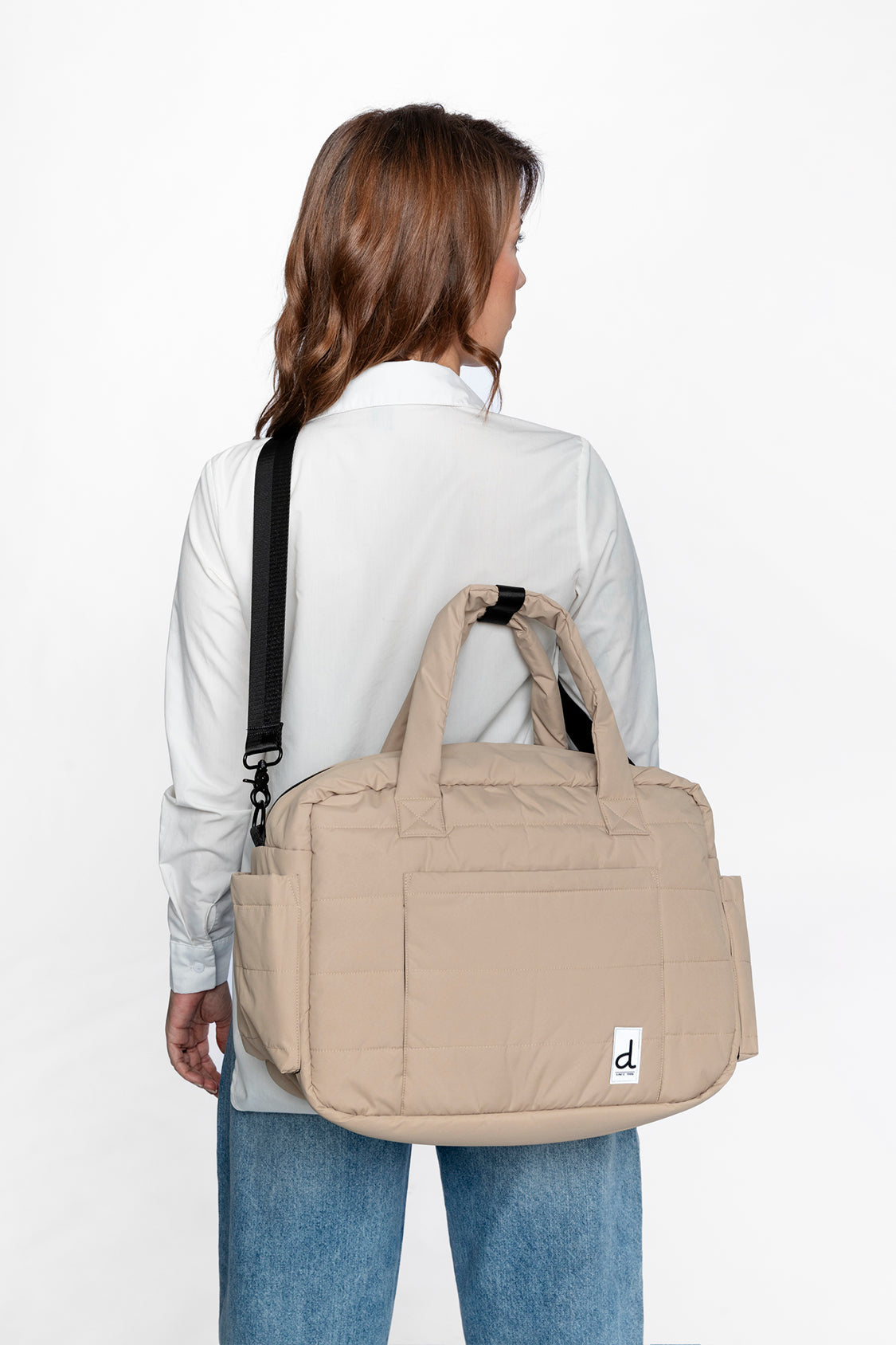 Diaper Bag With Changing Mat Beige - Image 2