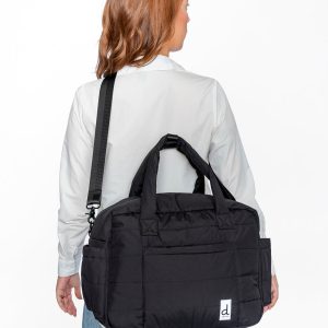Alternative view of Diaper Bag With Changing Mat Black
