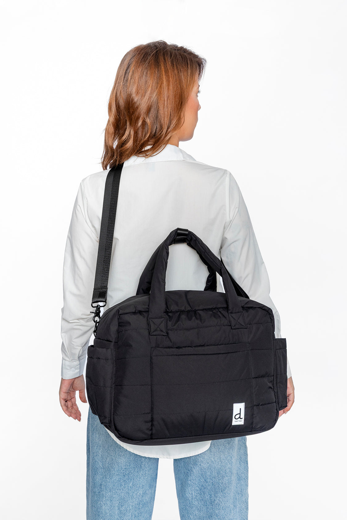 Diaper Bag With Changing Mat Black - Image 2