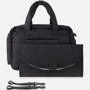 Diaper Bag With Changing Mat Black - Image 4