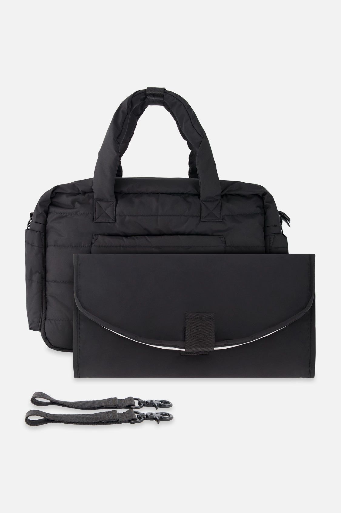 Diaper Bag With Changing Mat Black - Image 4