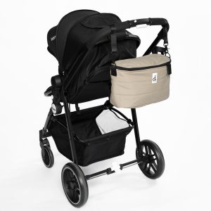 Mini Diaper Bag Taupe - Image 2