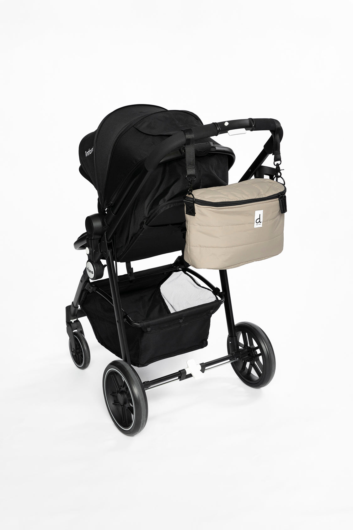 Mini Diaper Bag Taupe - Image 2