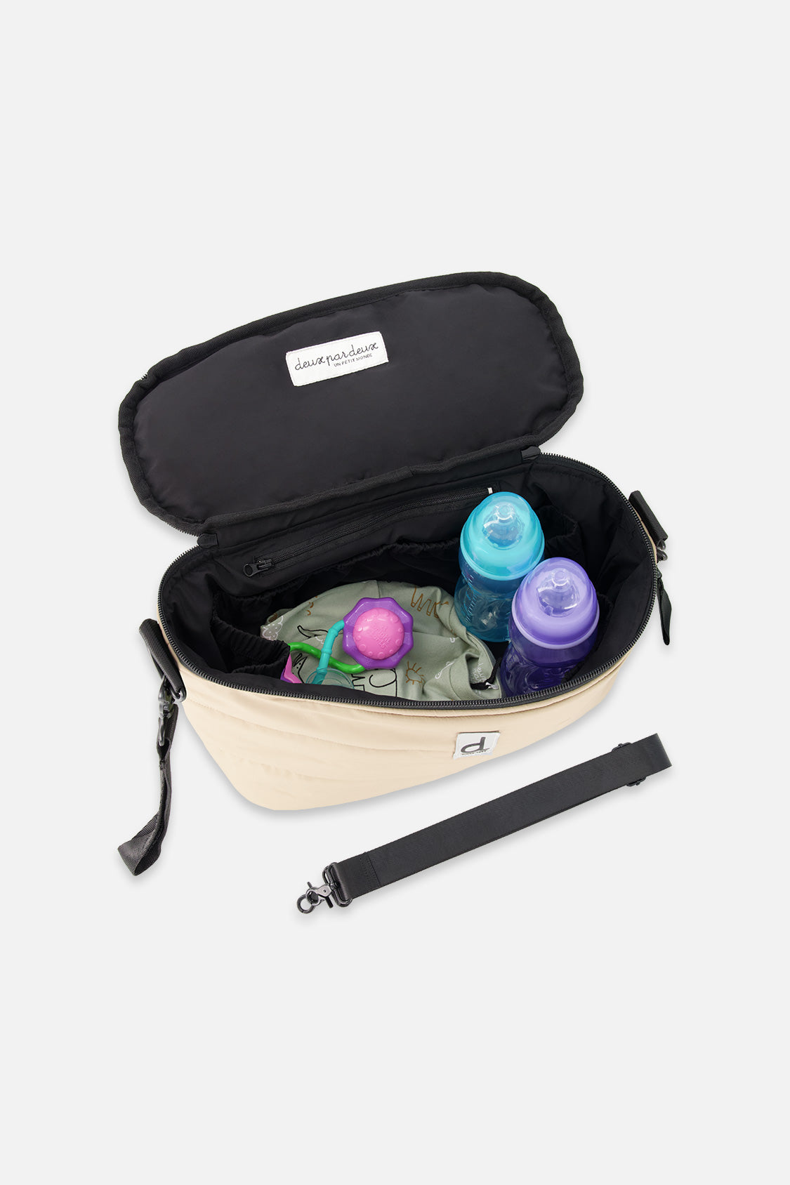 Mini Diaper Bag Taupe - Image 4