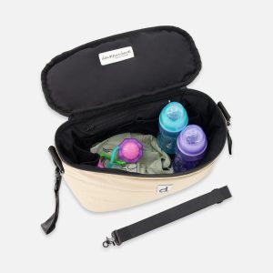 Mini Diaper Bag Taupe - Image 5