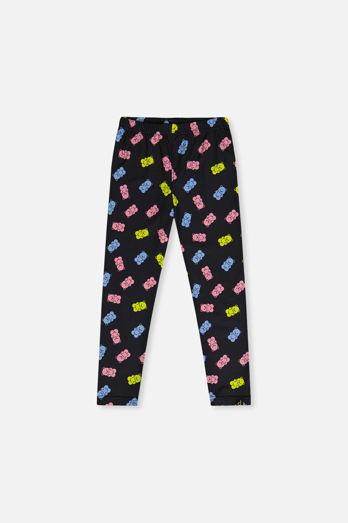Printed Leggings Black Printed Gummy Bears - Image 8