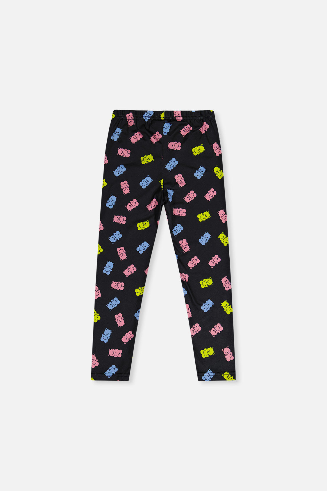 Printed Leggings Black Printed Gummy Bears - Image 5