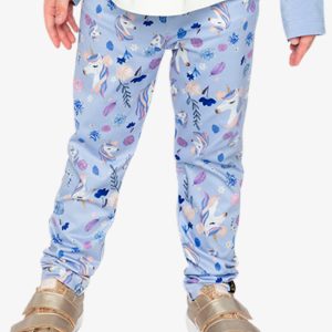 Alternative view of Printed Leggings Purple Unicorn Print