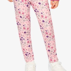 Alternative view of Printed Leggings Pink Printed Daisies