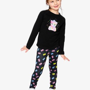 Raglan Organic Cotton T-Shirt Black - Image 4