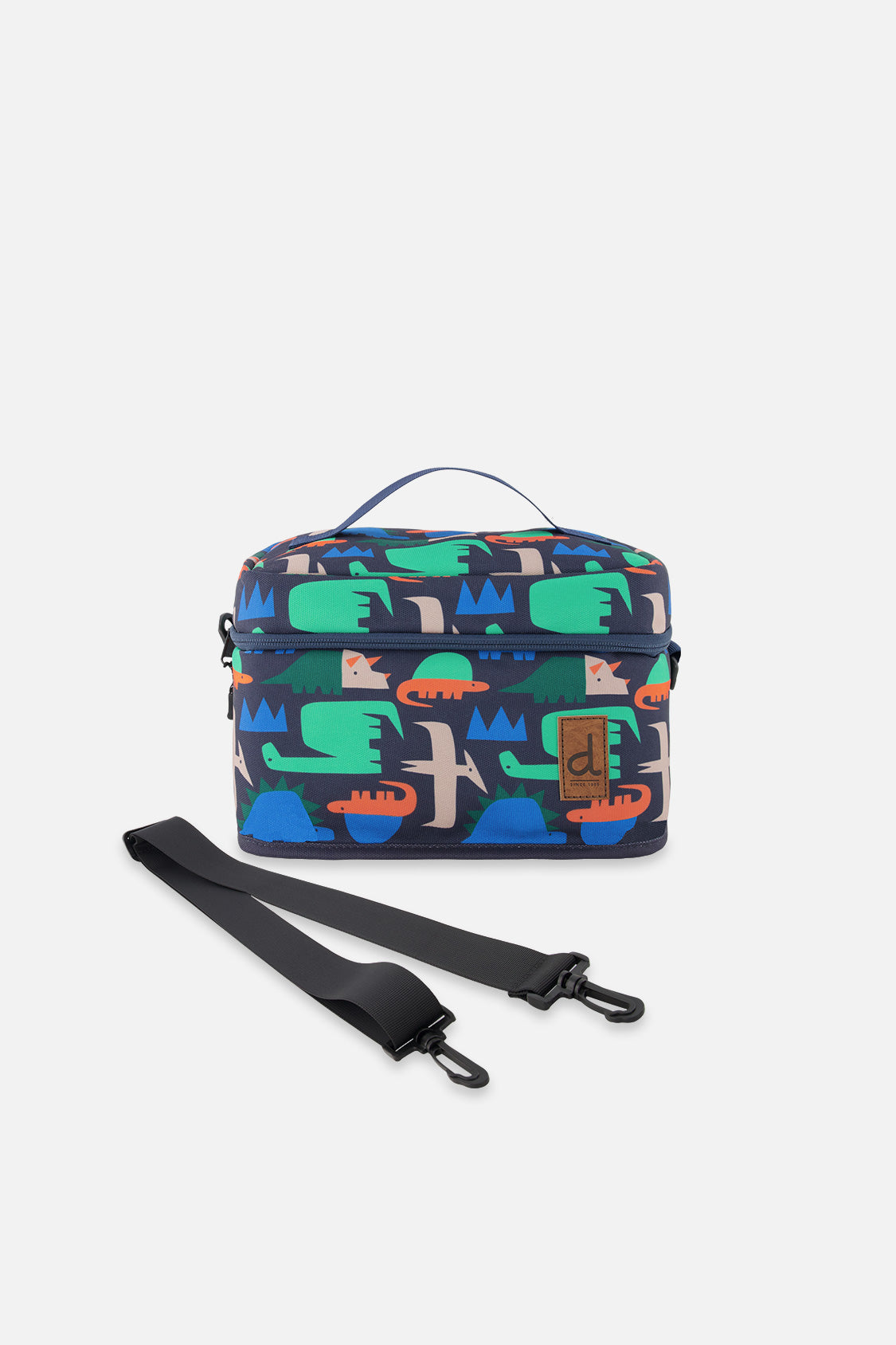 Lunch Box Navy Dinosaur Print - Image 5