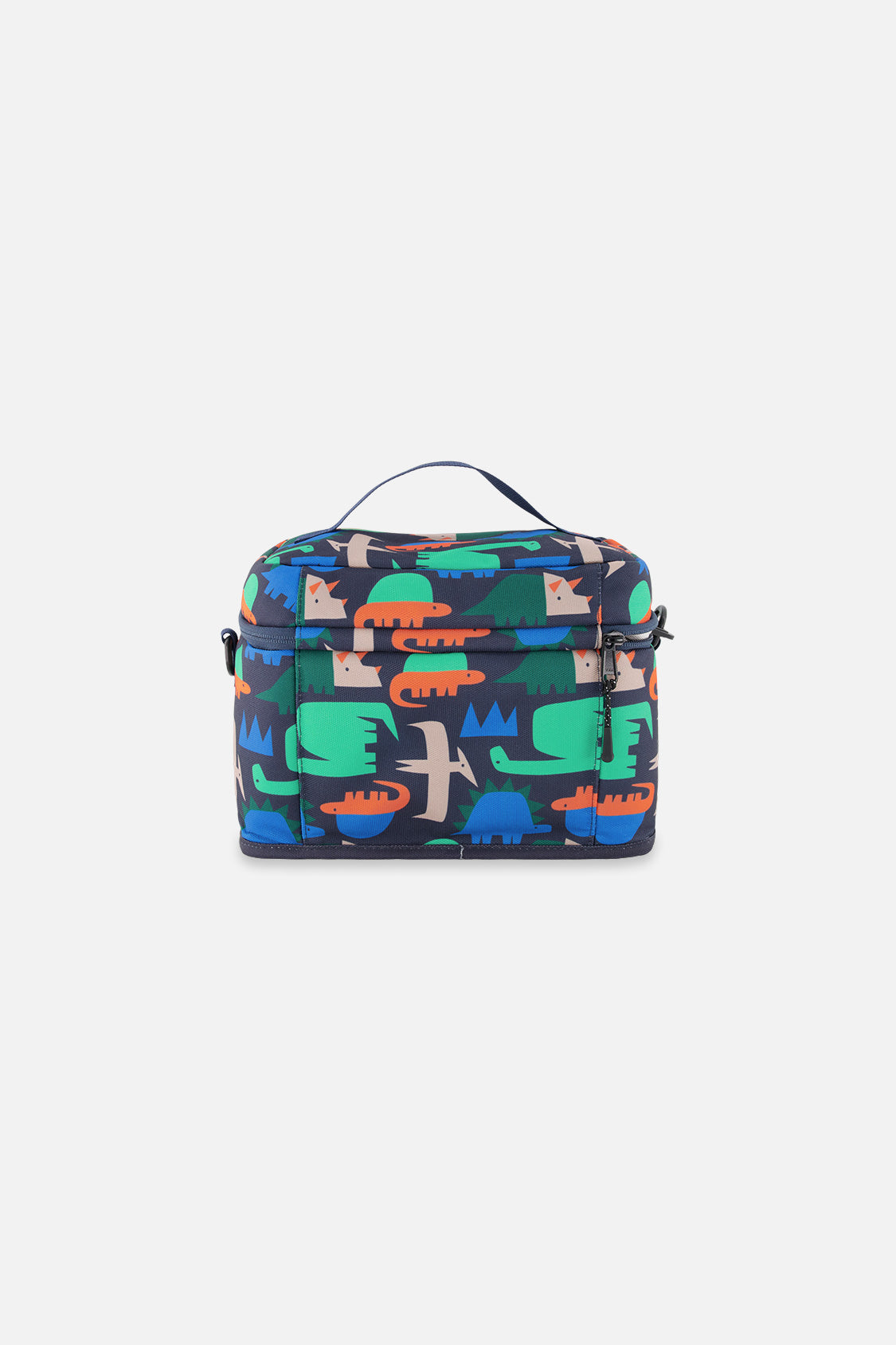 Lunch Box Navy Dinosaur Print - Image 2