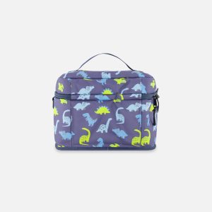Alternative view of Lunch Box Blue Printed Dinos