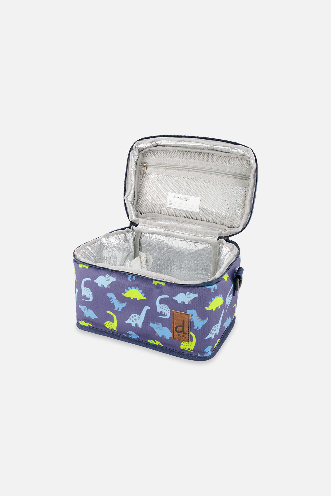 Lunch Box Blue Printed Dinos - Image 3