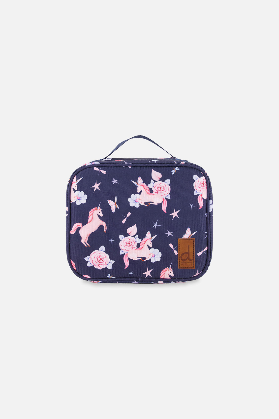 Snack Box Navy Unicorn Print - Image 4