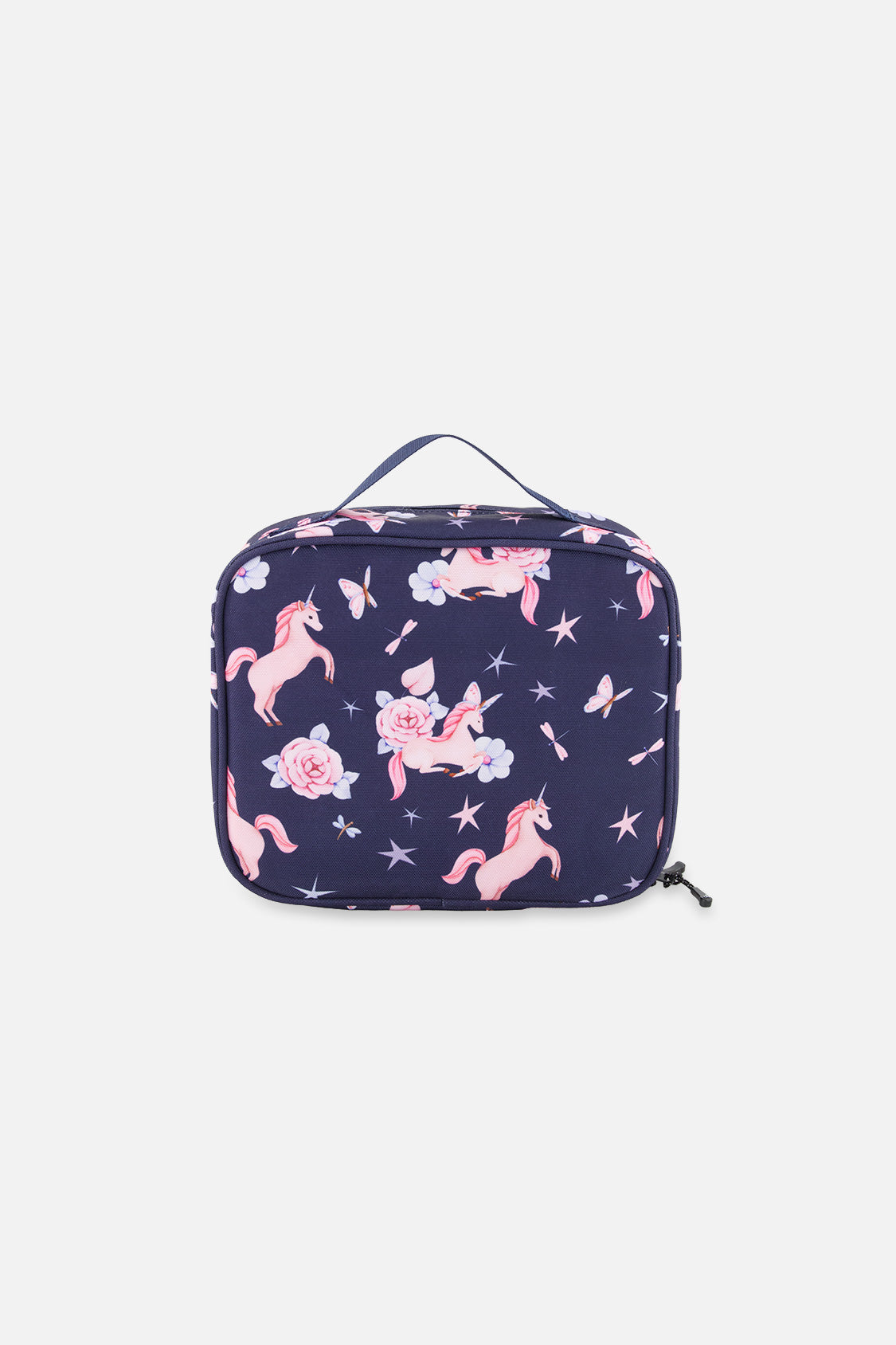 Snack Box Navy Unicorn Print - Image 2