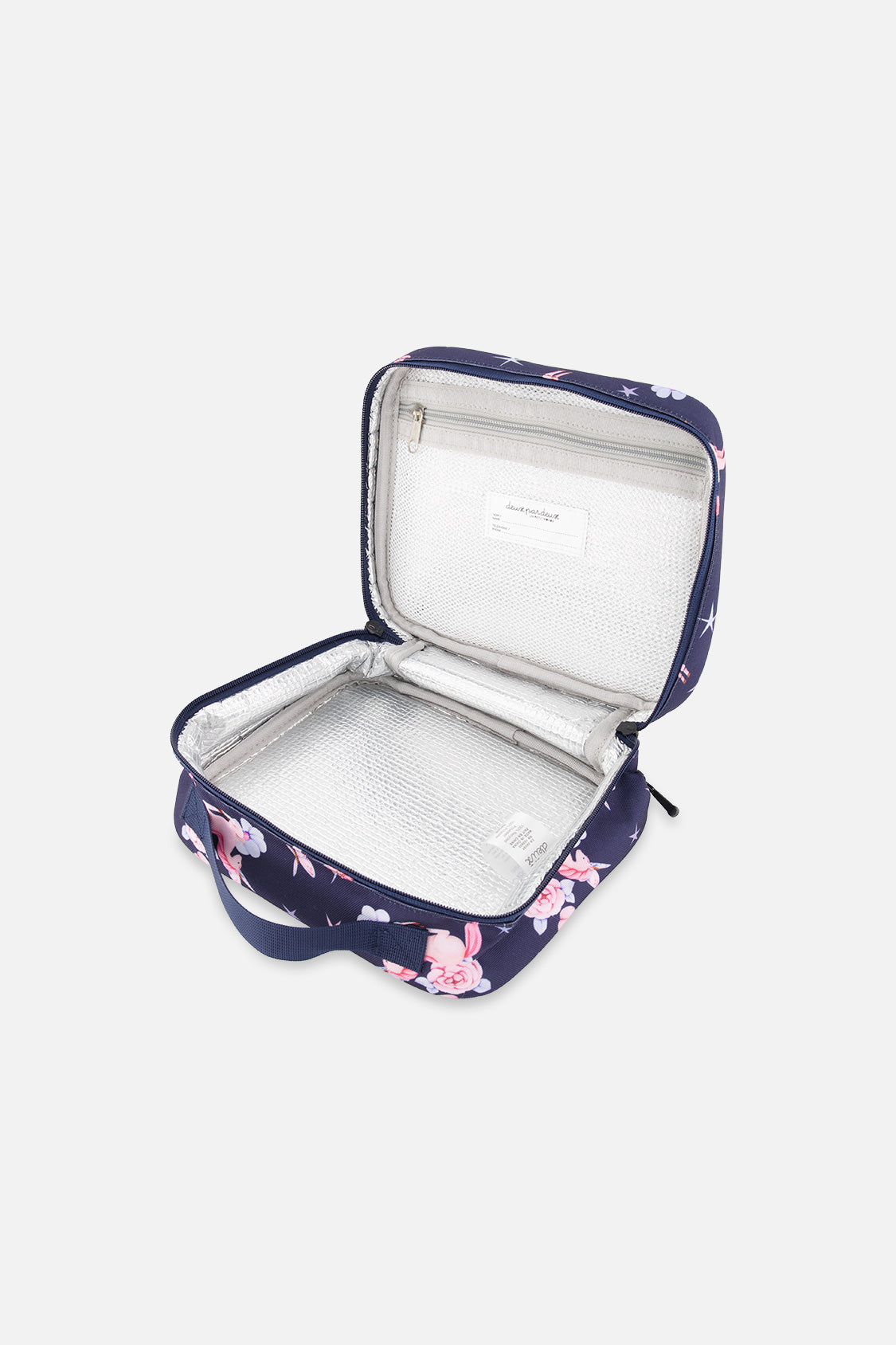 Snack Box Navy Unicorn Print - Image 3