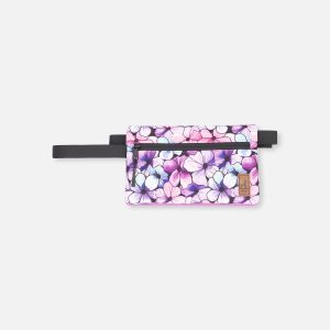 Pencil Case Black Floral Print - Image 6