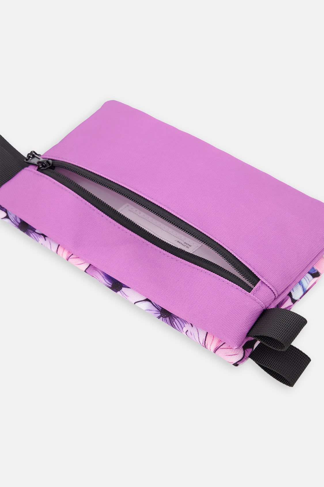 Pencil Case Black Floral Print - Image 4