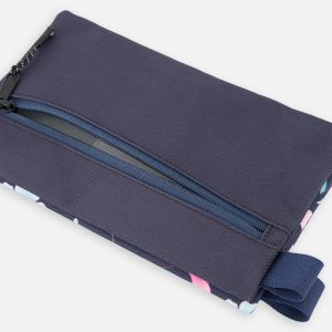 Pencil Case Blue Floral Print - Image 4