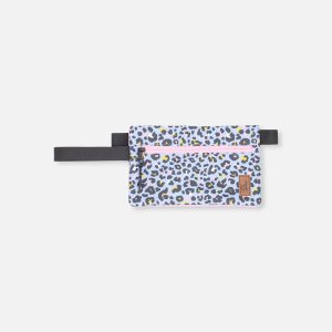 Pencil Case Blue Leopard Print - Image 6