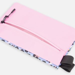Pencil Case Blue Leopard Print - Image 4