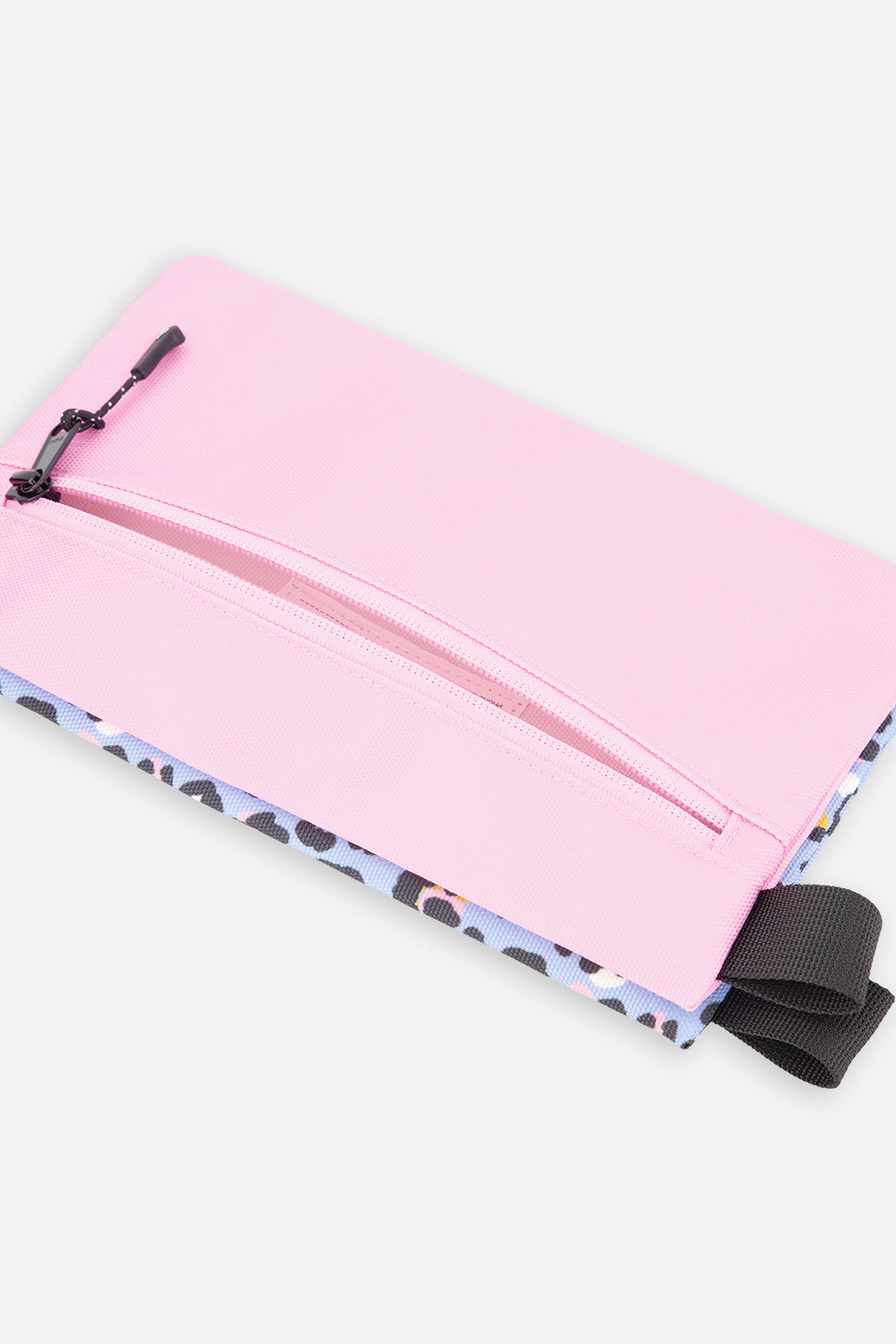 Pencil Case Blue Leopard Print - Image 4