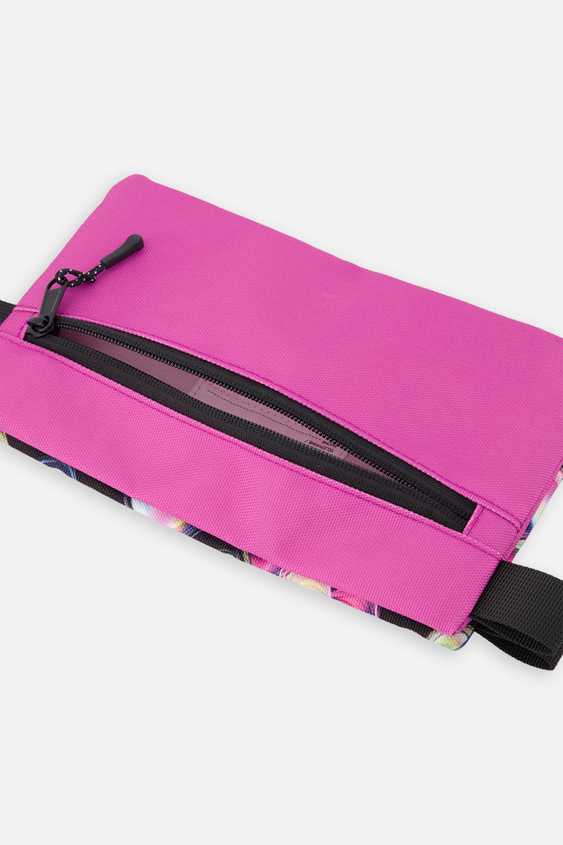 Pencil Case Black Printed With Hearts - Image 4