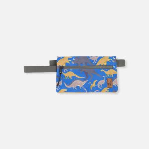 Pencil Case Blue Dinosaur Print - Image 6